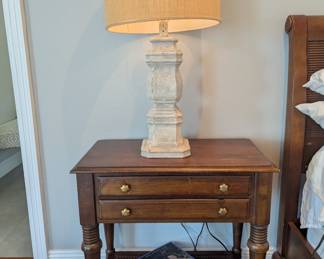 nightstands SOLD
lamps are available