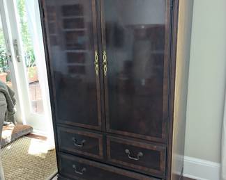 vintage Armoire Entertainment Center