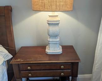 set of 2 lamps available
Nightstands are SOLD