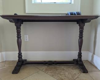 vintage console table