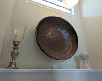 LARGE vintage grain basket