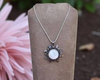 Rose Quartz Sun Starburst Necklace Tested