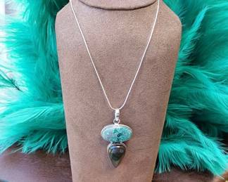 Chrysocolla Necklace Tested