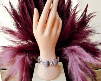 Rhodochrosite Toggle Bracelet Tested