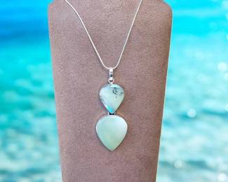 Blue Botswana Necklace Tested