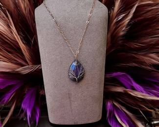 Bronze Amethyst Tree Of Life Necklace Tested