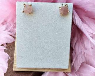 Pink Quartz Earrings Tested