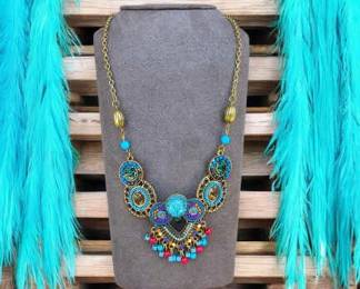 Chunky Western Bohemian Necklace