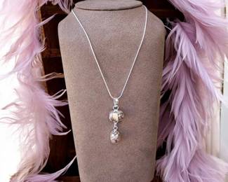 Copper Rhodochrosite Necklace Tested