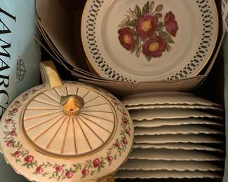 Vintage china/ glassware