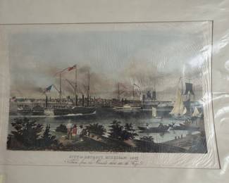 Vintage Detroit print