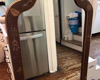 Vintage chinoiserie mirror