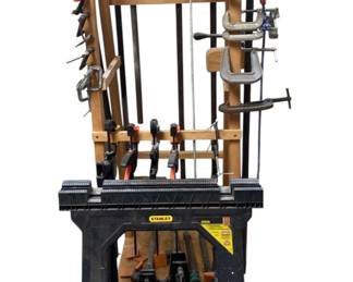 Clamps Plus Stanley Saw Horse Set