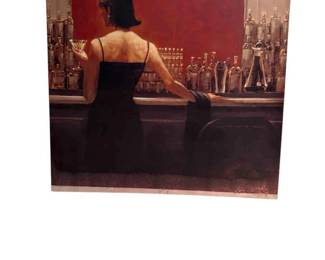 Evening Lounge Large Giclee Canvas by Brent Lynch