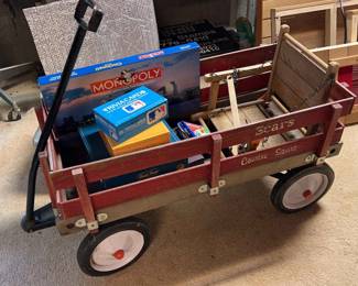 Kids Wagon, Swing, And Games