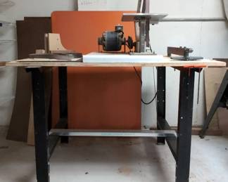 Custom Belt Sander And Work Bench Legs