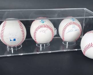 Signed Baseballs By Unknown Players