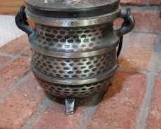 Vintage Cast Iron Smudge Pot