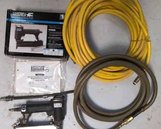 Campbell Hausfeld Pro Brad Pneumatic Nailer Plus Hoses
