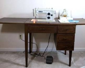 Sears Kenmore 1603 Sewing Machine With Cabinet