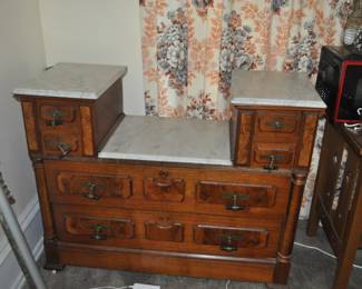 Antique dresser base