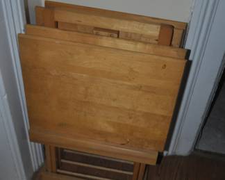 Wooden TV trays