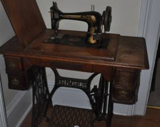 Antique Singer sewing machine