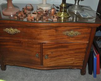 Oak wash stand