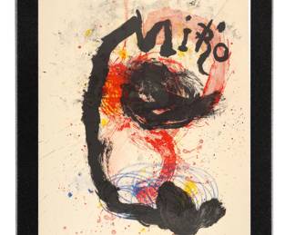 Miro Lithograph Signed and Numbered