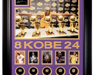 Kobe Rings Collage