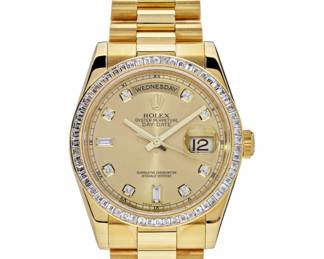 Rolex Presidential Diamond Dial and Bezel 18k