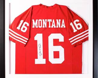 Montana Jersey Signed and Authenticated
