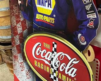 Michael Waltrip Coca Cola Standee