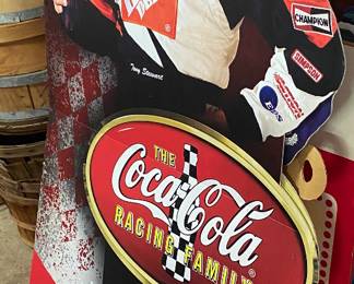 Tony Stewart Coca Cola Standee