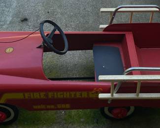 1960's AMF Firefighter No. 508 Pedal Car