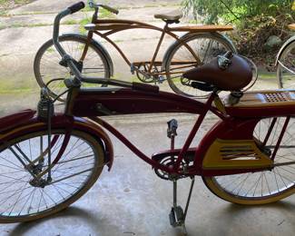 JC Higgins Restored Bicycle with Push Button Horn