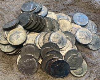 40% Silver Kennedy Half Dollars