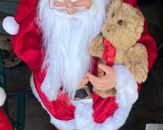 Assorted Santa Clause Figures
