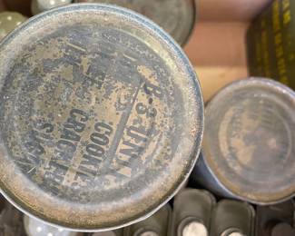 Military Ration Tins