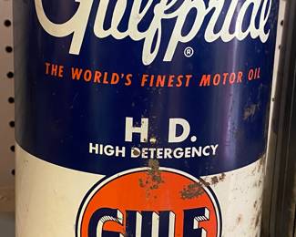Old Gulfpride H.D. Oil Can