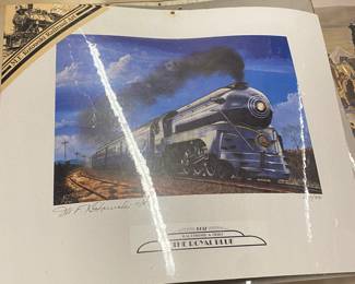 Train and Locomotive Prints