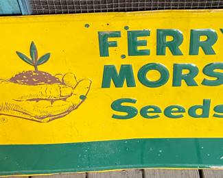Old Ferry-Morse Seeds Sign
