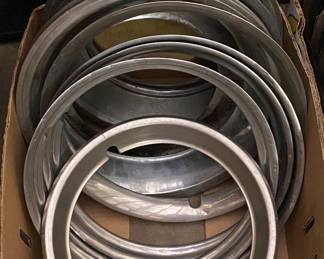 Old Automobile Wheel Rings