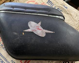 Vintage Hardshell Saddlebag
