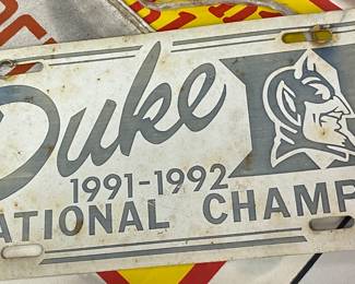 Metal Duke Plate