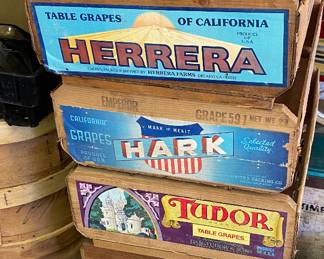 Advertising Fruit Crates