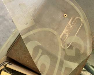 Piece of Original Ford Glass