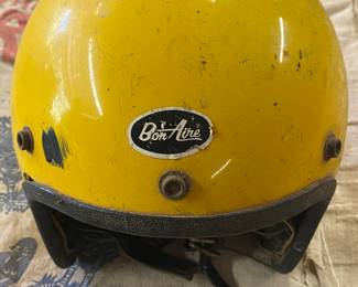 Vintage Bon Aire Motorcycle Helmet
