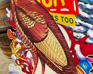 Wild Turkey Standee