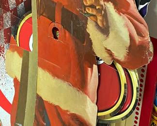 Vintage Santa Claus Standee